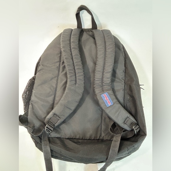 Jansport Big Student Laptop Backpack in Black Canvas - Picture 8 of 14